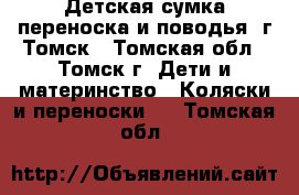 Детская сумка переноска и поводья. г.Томск - Томская обл., Томск г. Дети и материнство » Коляски и переноски   . Томская обл.